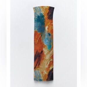 Zara strapless fitted dress